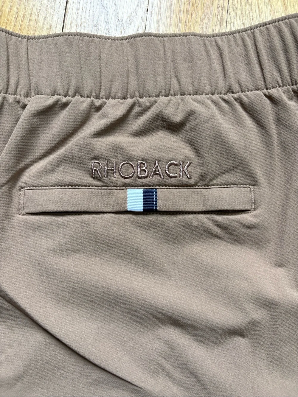 NWT Rhoback Men's Performance Everyday Shorts 3XL XXXL Sepia Brown Orange NEW
